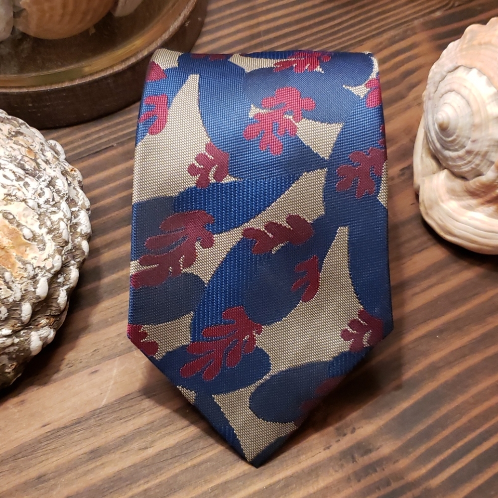 Vintage Italianissimo corals necktie